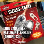 Carabiner Micro Light Keychain Flashlight