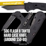 Dad Gift Idea - SOG Flash II Tanto Folding Knife