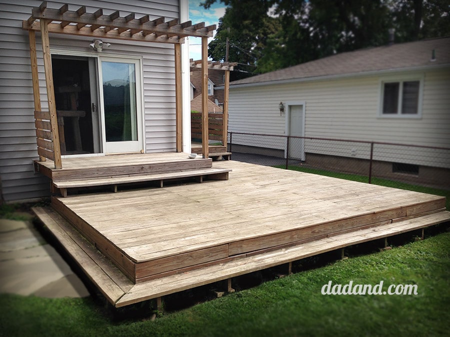 Deck refinishing and waterproofing