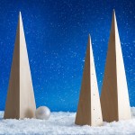 Lowe's Decorative DIY Tabletop Spire Christmas Trees