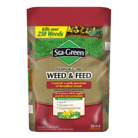 Dad blog does DIY fetilizer with Sta-Green weed and feed
